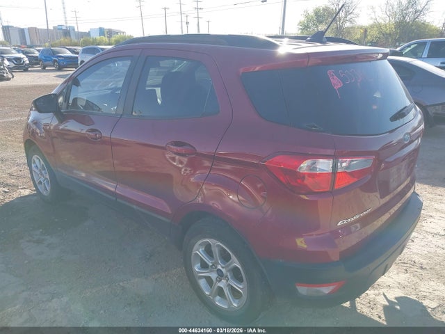 2020 Ford Ecosport Se მანქანა იყიდება აუქციონზე, vin: MAJ3S2GE1LC365851, აუქციონის ნომერი: 44634160