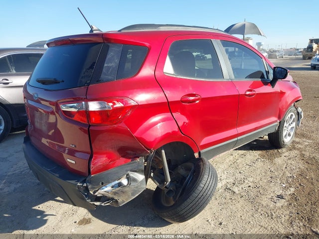 2020 Ford Ecosport Se მანქანა იყიდება აუქციონზე, vin: MAJ3S2GE1LC365851, აუქციონის ნომერი: 44634160