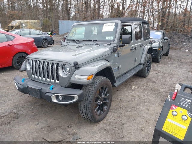 Продаж на аукціоні авто 2023 Jeep Wrangler 4xe Sahara 4x4, vin: 1C4JJXP6XPW505197, номер лоту: 44634235