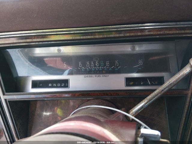 44634297 :رقم المزاد ، 163AP35N78X119311 vin ، 1981 Oldsmobile Custom Crusier مزاد بيع