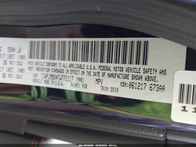 Продаж на аукціоні авто 2015 Jeep Cherokee Trailhawk, vin: 1C4PJMBS4FW772217, номер лоту: 44634348