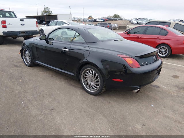 2002 Lexus Sc 430 მანქანა იყიდება აუქციონზე, vin: JTHFN48Y820001816, აუქციონის ნომერი: 44634459