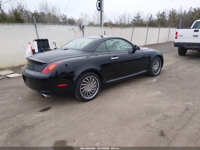 2002 Lexus Sc 430 მანქანა იყიდება აუქციონზე, vin: JTHFN48Y820001816, აუქციონის ნომერი: 44634459