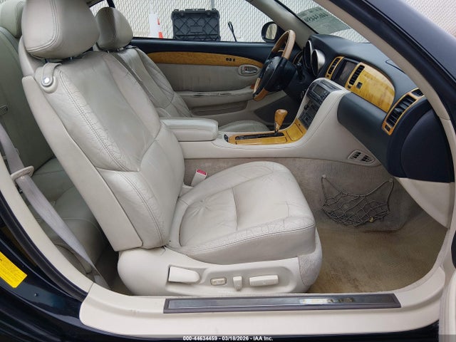 2002 Lexus Sc 430 მანქანა იყიდება აუქციონზე, vin: JTHFN48Y820001816, აუქციონის ნომერი: 44634459