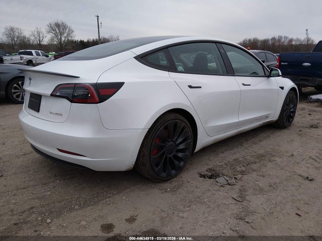 2023 Tesla Model 3 Performance Dual Motor All-wheel Drive მანქანა იყიდება აუქციონზე, vin: 5YJ3E1EC4PF561496, აუქციონის ნომერი: 44634519