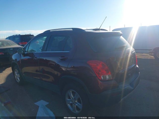 2016 Chevrolet Trax Lt მანქანა იყიდება აუქციონზე, vin: 3GNCJPSB8GL261642, აუქციონის ნომერი: 44634564