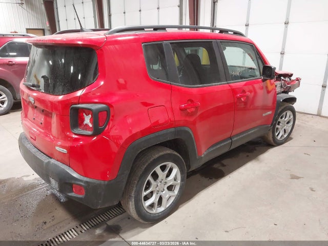 2018 Jeep Renegade Latitude 4x4 მანქანა იყიდება აუქციონზე, vin: ZACCJBBB6JPG76100, აუქციონის ნომერი: 44634727