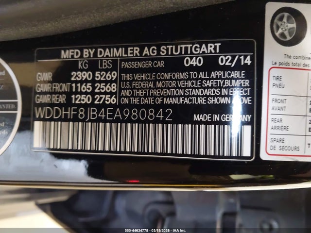 2014 MERCEDES-BENZ E 350 WDDHF8JB4EA980842 Photo 8