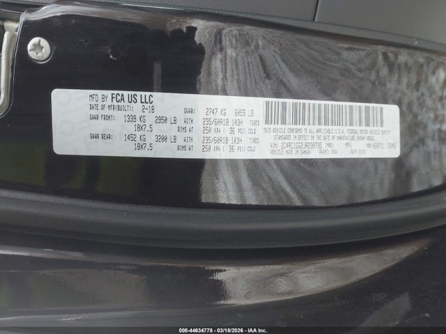 2018 CHRYSLER PACIFICA 2C4RC1GG2JR230735 Photo 8