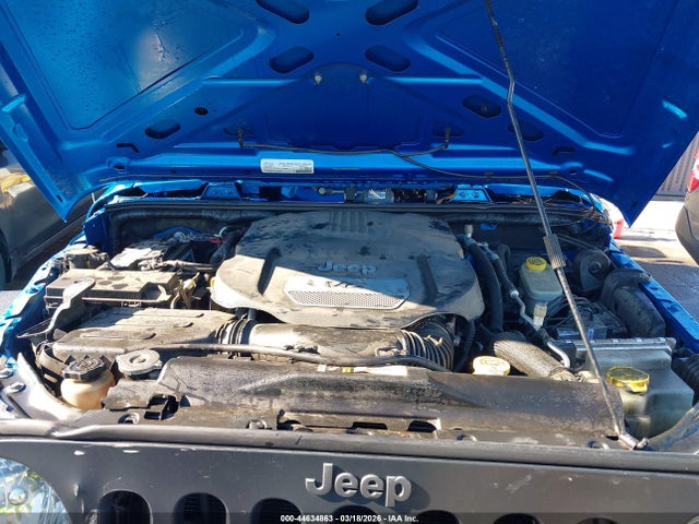 44634863 :رقم المزاد ، 1C4HJWDG3GL119390 vin ، 2016 Jeep Wrangler Unlimited Black Bear مزاد بيع