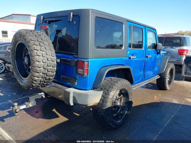 44634863 :رقم المزاد ، 1C4HJWDG3GL119390 vin ، 2016 Jeep Wrangler Unlimited Black Bear مزاد بيع