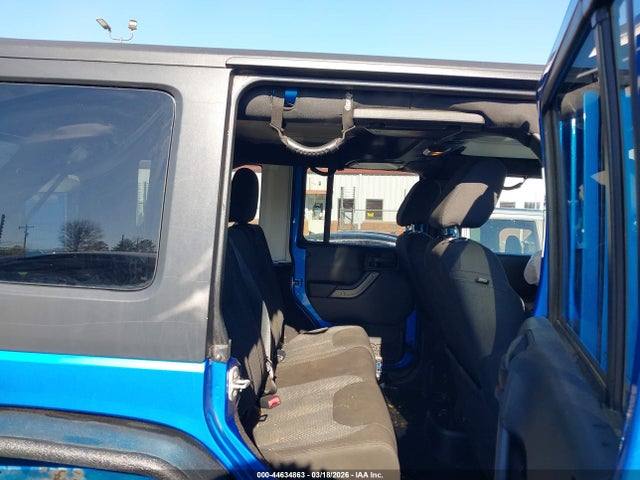 44634863 :رقم المزاد ، 1C4HJWDG3GL119390 vin ، 2016 Jeep Wrangler Unlimited Black Bear مزاد بيع