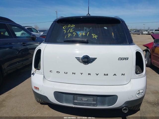 Aukcja sprzedaży 2016 Mini Countryman Cooper, vin: WMWZB3C5XGWM33386, numer aukcji: 44635003