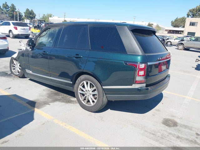Продажа на аукционе авто 2015 Land Rover Range Rover 3.0l V6 Supercharged, vin: SALGR2VF9FA214672, номер лота: 44635046
