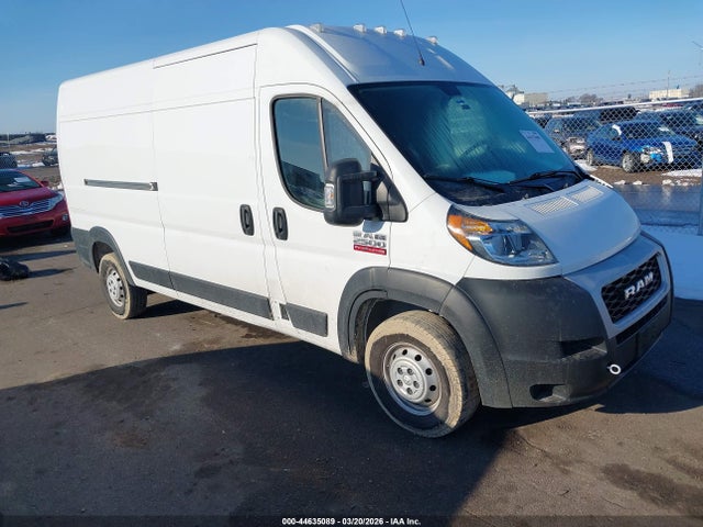 Auction sale of the 2021 Ram Promaster 2500 High Roof 159 Wb, vin: 3C6LRVDG9ME590842, lot number: 44635089
