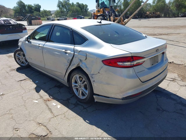 2018 Ford Fusion Hybrid Se მანქანა იყიდება აუქციონზე, vin: 3FA6P0LU0JR116259, აუქციონის ნომერი: 44635177