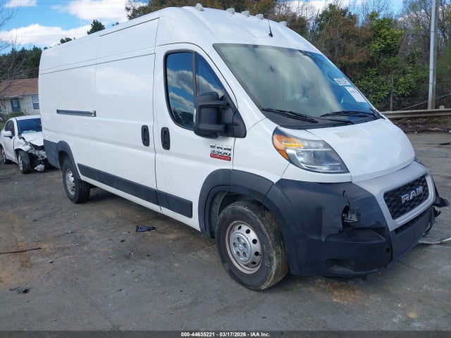 Продажа на аукционе авто 2021 Ram Promaster 3500 Cargo Van High Roof 159 Wb Ext, vin: 3C6MRVJG0ME539383, номер лота: 44635221