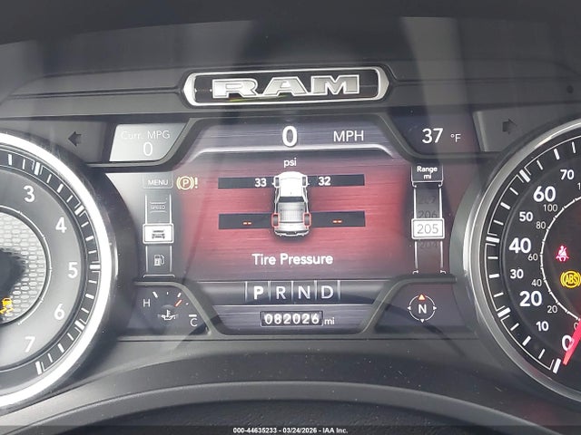 2019 Ram 1500 Big Horn/lone Star  4x4 5'7 Box მანქანა იყიდება აუქციონზე, vin: 1C6SRFFT6KN863983, აუქციონის ნომერი: 44635233