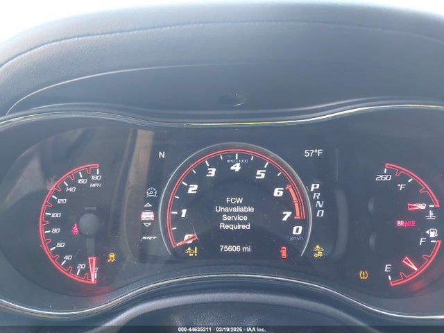 Aukcja sprzedaży 2018 Dodge Durango Srt Awd, vin: 1C4SDJGJ2JC201738, numer aukcji: 44635311