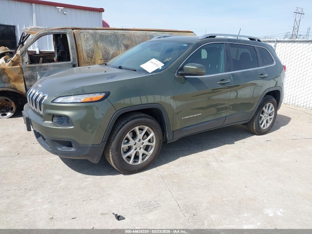 44635320 :رقم المزاد ، 1C4PJMLX4JD602664 vin ، 2018 Jeep Cherokee Latitude Plus 4x4 مزاد بيع