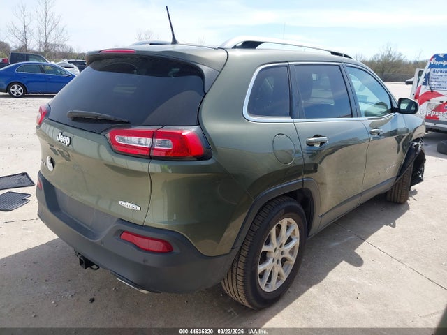 44635320 :رقم المزاد ، 1C4PJMLX4JD602664 vin ، 2018 Jeep Cherokee Latitude Plus 4x4 مزاد بيع