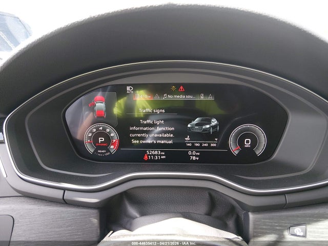 2021 Audi A5 Sportback Premium Plus 45 Tfsi Quattro S Tronic მანქანა იყიდება აუქციონზე, vin: WAUFACF51MA054853, აუქციონის ნომერი: 44635412