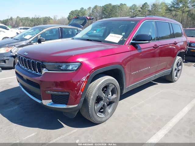2021 Jeep Grand Cherokee L Limited 4x4 მანქანა იყიდება აუქციონზე, vin: 1C4RJKBG8M8189675, აუქციონის ნომერი: 44635448