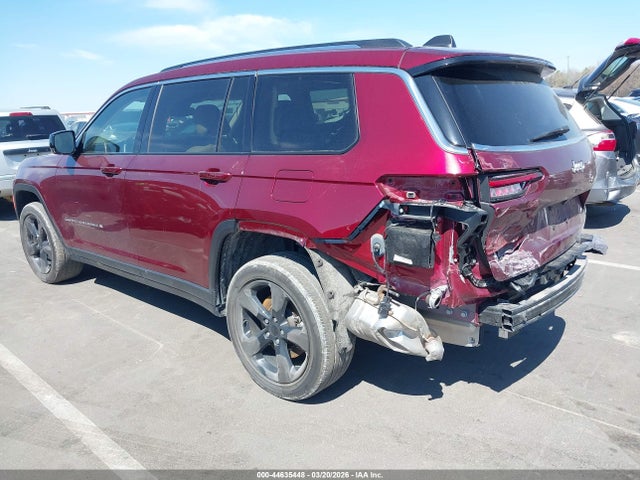 2021 Jeep Grand Cherokee L Limited 4x4 მანქანა იყიდება აუქციონზე, vin: 1C4RJKBG8M8189675, აუქციონის ნომერი: 44635448