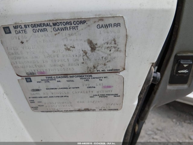 1987 CHEVROLET CORVETTE 1G1YY2187H5105265 Photo 8