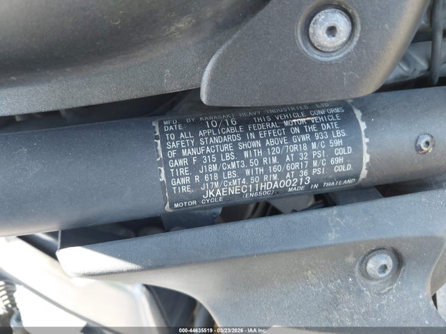 2017 KAWASAKI EN650 JKAENEC11HDA00213 Photo 9