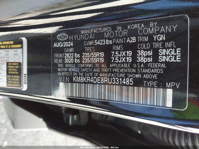 KM8KR4DE8RU331485 Hyundai Ioniq 5 Limited