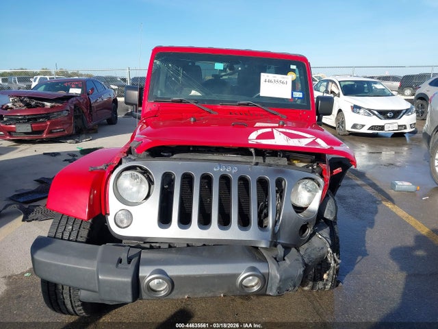 2014 Jeep Wrangler Unlimited Freedom Edition მანქანა იყიდება აუქციონზე, vin: 1C4BJWDG2EL210637, აუქციონის ნომერი: 44635561