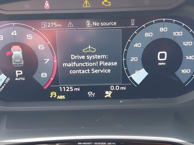Продажа на аукционе авто 2025 Audi Q3 Premium 45 Tfsi S Line Quattro Tiptronic, vin: WA1DECF33S1099572, номер лота: 44635577