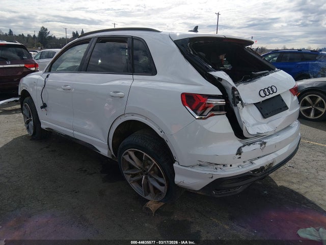 Продажа на аукционе авто 2025 Audi Q3 Premium 45 Tfsi S Line Quattro Tiptronic, vin: WA1DECF33S1099572, номер лота: 44635577