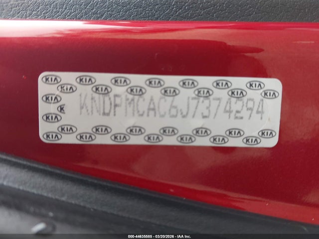 2018 KIA SPORTAGE KNDPMCAC6J7374294 Photo 8
