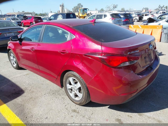 Hyundai ELANTRA SE 2014 5NPDH4AEXEH482949 Image 3