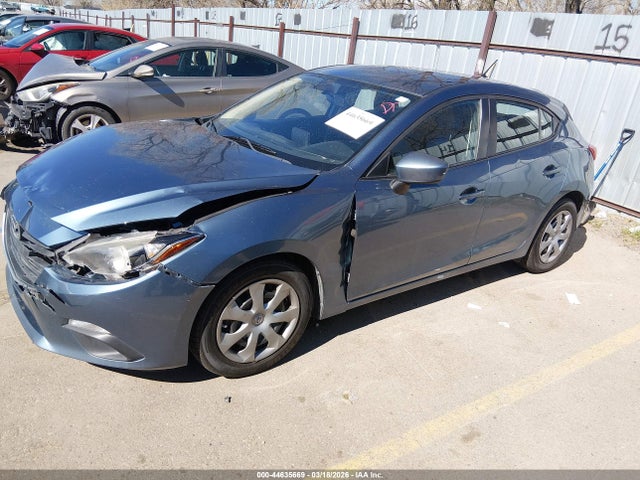 44635669 :رقم المزاد ، JM1BM1K77F1225676 vin ، 2015 Mazda Mazda3 I Sport مزاد بيع