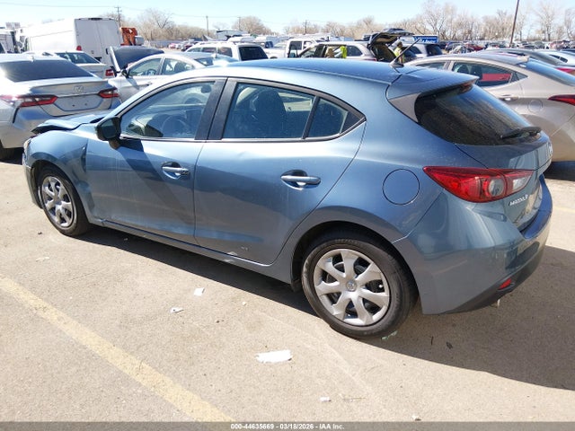 44635669 :رقم المزاد ، JM1BM1K77F1225676 vin ، 2015 Mazda Mazda3 I Sport مزاد بيع