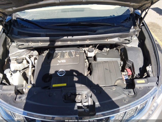 2012 Nissan Murano Le მანქანა იყიდება აუქციონზე, vin: JN8AZ1MWXCW229628, აუქციონის ნომერი: 44635708