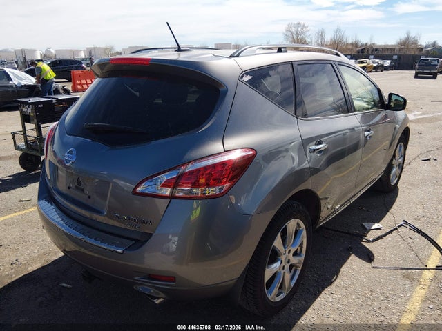 2012 Nissan Murano Le მანქანა იყიდება აუქციონზე, vin: JN8AZ1MWXCW229628, აუქციონის ნომერი: 44635708