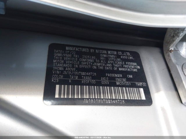 JN1BJ1BV7NW348728 Nissan Rogue Sport Sv Fwd Xtronic Cvt