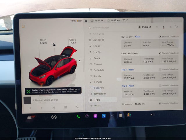 7SAYGDEF8SF270281 Tesla Model Y Performance Dual Motor All-wheel Drive