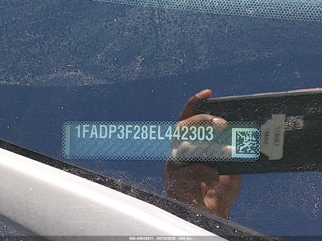 Ford FOCUS SE 2014 1FADP3F28EL442303 Image 9