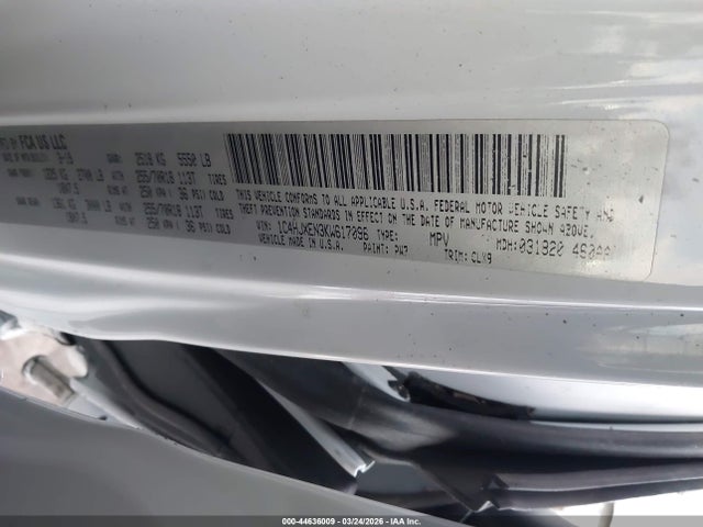 1C4HJXEN3KW617096 Jeep Wrangler Unlimited Sahara 4x4