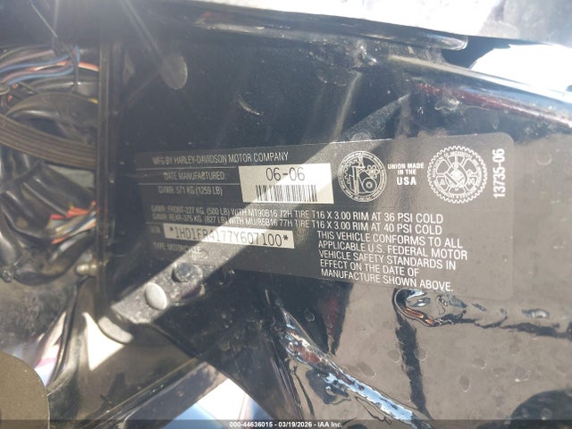 2007 HARLEY-DAVIDSON FLHRCI 1HD1FR4177Y607100 Photo 9