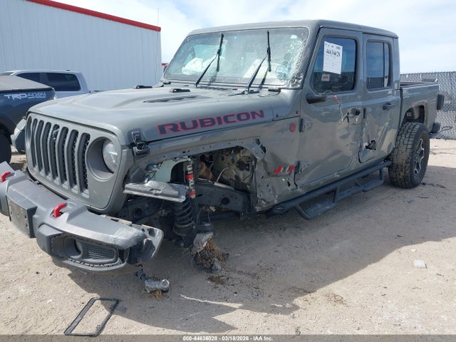 2021 Jeep Gladiator Rubicon 4x4 მანქანა იყიდება აუქციონზე, vin: 1C6JJTBG0ML613762, აუქციონის ნომერი: 44636028