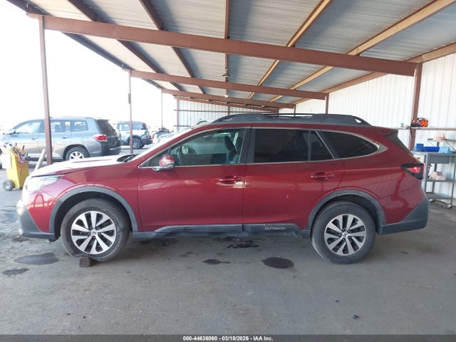 44636060 :رقم المزاد ، 4S4BTACC1L3130833 vin ، 2020 Subaru Outback Premium مزاد بيع