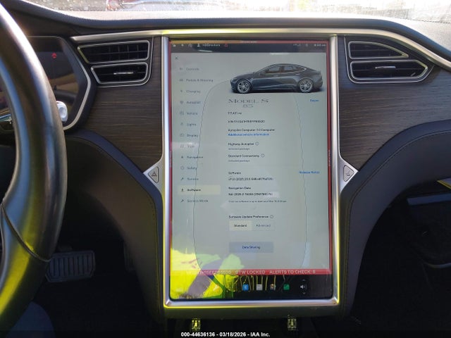 2014 TESLA MODEL S 5YJSA1H15EFP55520 Photo 6