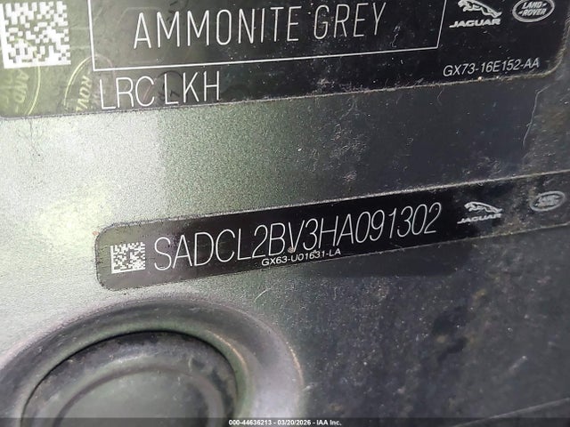2017 JAGUAR F-PACE SADCL2BV3HA091302 Photo 8
