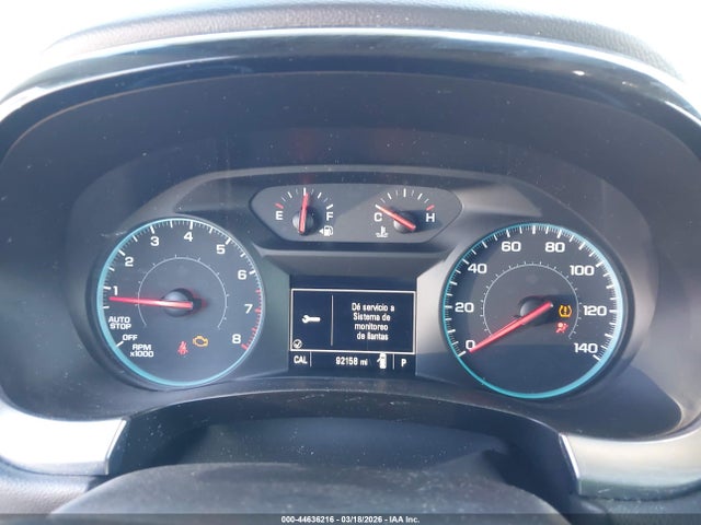 1GNERGKW4JJ217933 Chevrolet Traverse 1lt